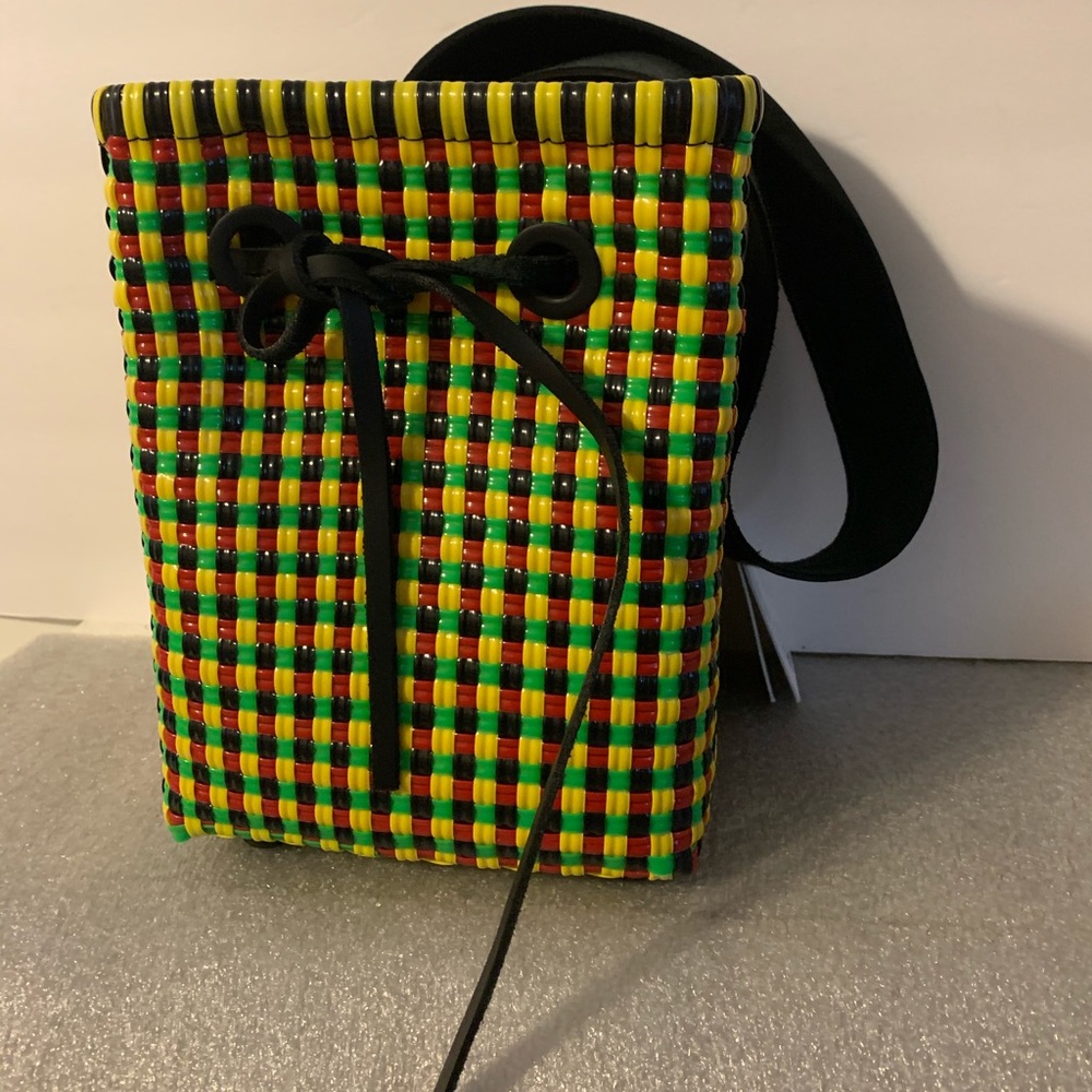 Truss Medium Square Bucket Bag Multicolor